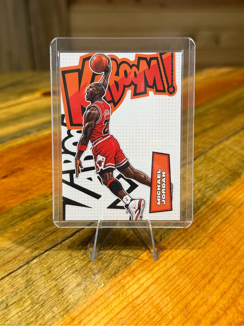 Michael Jordan Chicago Bulls Custom Kaboom! Basketball Card